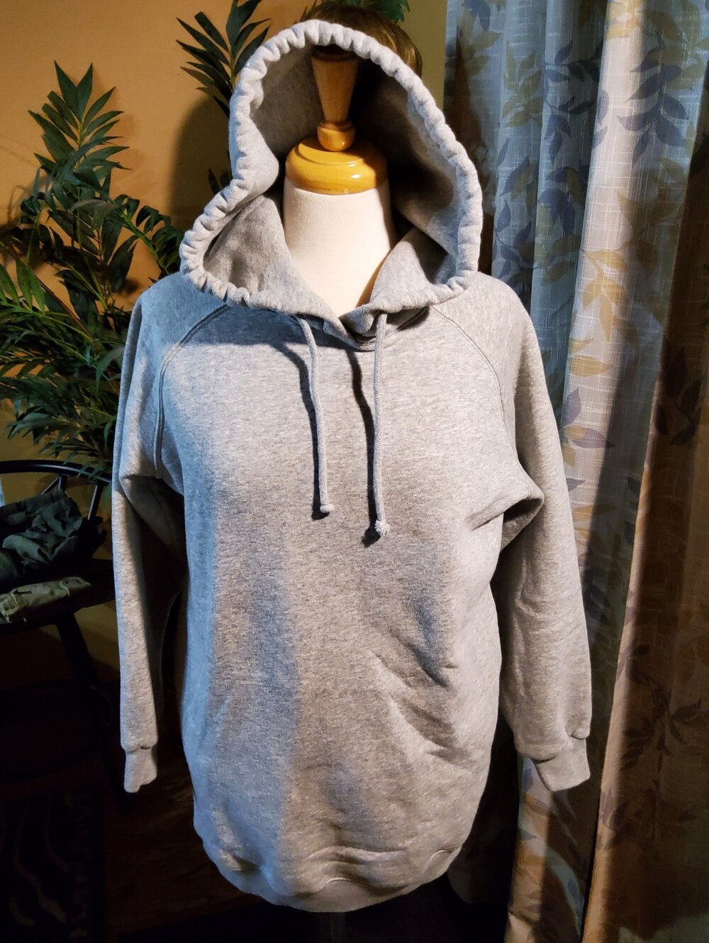 TNA Men's Light Gray Pullover Hoodie with Drawstring